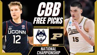 Eli's Picks, Predictions For UConn vs. Purdue Championship .
